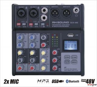 SE4-ME Mikser audio ( MP3, Bloutooth,Phantom48V)