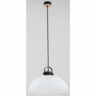 Alfa Bolo 60584 lampa wisząca zwis 1x60W E27 biała/czarna - wysyłka w 24h