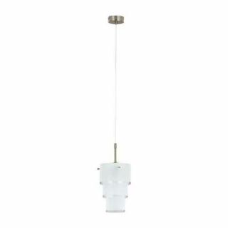 Alfa Creo 11261 lampa wisząca zwis 1x60W E27 chrom/biała