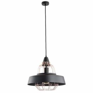 Alfa Tamaris 6037840/30 lampa wisząca zwis 1x60W E27 czarny - wysyłka w 24h