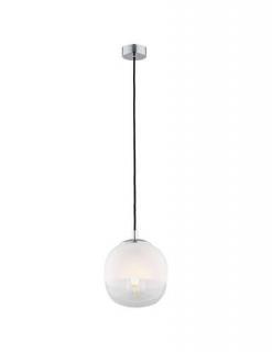 Argon Baltimore 4676 lampa wisząca zwis 1x15W E27 chrom/przezroczysta