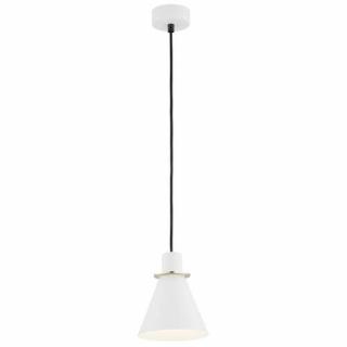 Argon Beverly 4680 lampa wisząca zwis 1x15W E27 biała/mosiądz