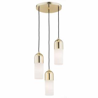 Argon Burgos 1466 lampa wisząca zwis 3x15W E27 mosiądz