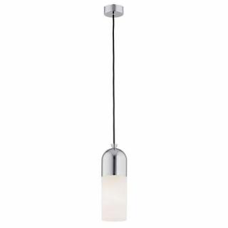 Argon Burgos 4211 lampa wisząca sufitowa zwis do kuchni nowoczesna glamour mleczne szkło 1x15W E27 chrom