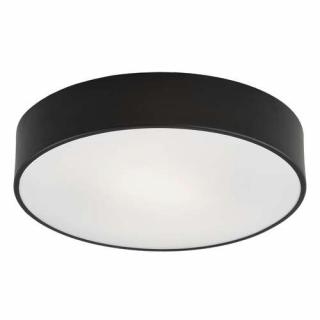 Argon Darling 3081 plafon okrągły lampa natynkowa oprawa sufitowa nowoczesna śr. 25 cm 2X15W E27 czarny