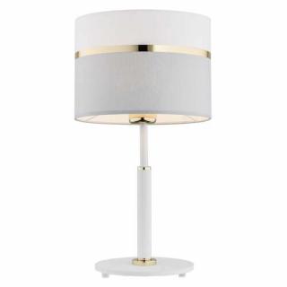 Argon Kaser 4286 lampa stołowa lampka 1x15W E27 biały/złoty