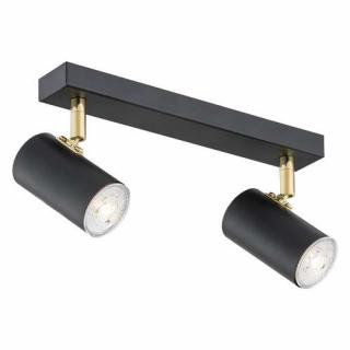 Argon Lagos 891 plafon lampa sufitowa 2x5W GU10 czarny - wysyłka w 24h