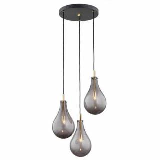 Argon Oakland 6105 lampa wisząca zwis 3x6W G9 dymiona/złota