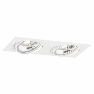 Argon Olimp Plus 1046 oczko lampa wpuszczana downlight 2x15W GU10 AR111 białe