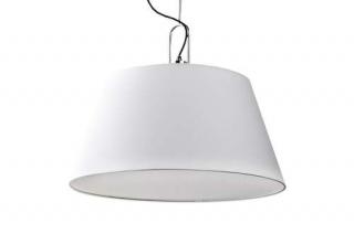 Azzardo Alicante AZ2293 lampa wisząca zwis 1x60W E27 biała/chrom - Negocjuj cenę