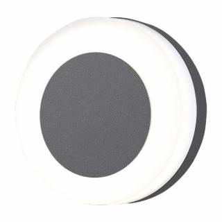 Azzardo Enok Round Wall AZ4460 kinkiet lampa ścienna zewnętrzna 1x9W LED 3000K szary - Negocjuj cenę