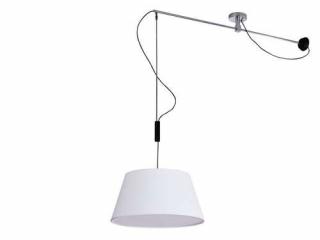 Azzardo Malaga AZ2313+AZ2592 lampa wisząca zwis 1x60W E27 chrom