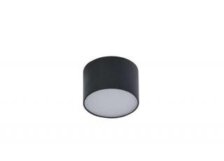 Azzardo MONZA Round AZ2255 plafon lampa sufitowa 1x5W LED 3000K czarny - Negocjuj cenę