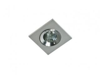 Azzardo Pablo 1 AZ1015 GM2107-ALU oprawa wpuszczana downlight oczko zewnętrzne kwadrat IP54 1x50W GU10 IP54 aluminium - wysyłka w 24h