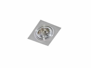 Azzardo Siro 1 AZ0767 GM2101ALU Oczko lampa sufitowa oprawa wpuszczana 1X50W AR111 aluminium - Negocjuj cenę - wysyłka w 24h