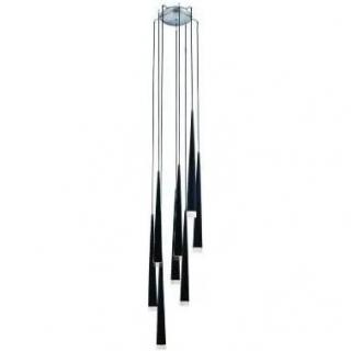 Azzardo Stylo 8 AZ0161 MD1220A-8 Lampa wisząca zwis 8x40W G9 czarny - Negocjuj cenę