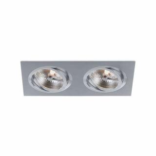 Bpm Catli A3051 oczko lampa wpuszczana downlight 2x75W G53 srebrne 3012.02.RF.SA-SA - wysyłka w 24h