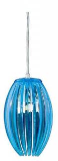 Candellux Abuko 31-55296 lampa wisząca zwis 1x60W E27 niebieski