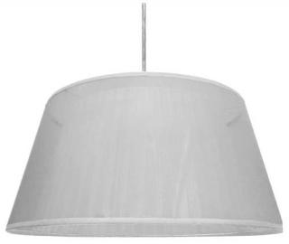 Candellux Charlie 31-24800 lampa wisząca zwis 1x60W E27 chrom/biała