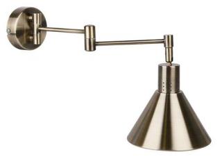 Candellux Copenhagen 21-41210 kinkiet lampa ścienna 1x40W E14 patyna