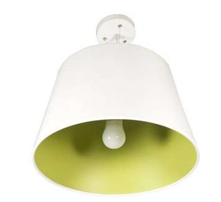 Candellux Enyo 31-27620 lampa wisząca zwis 1x60W E27 biały / zielony