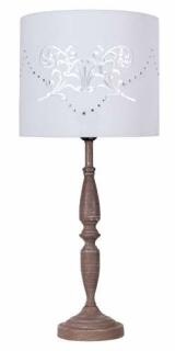 Candellux Farisa 41-03409 lampa stołowa lampka 1x60W E27 biała