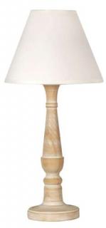 Candellux Folclore 41-80724 lampa stołowa lampka 1x40W E14 drewniana