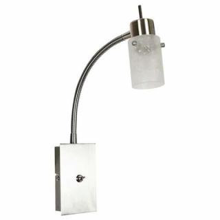 Candellux Frozen 91-22493 kinkiet lampa ścienna 1x40W G9 nikiel mat