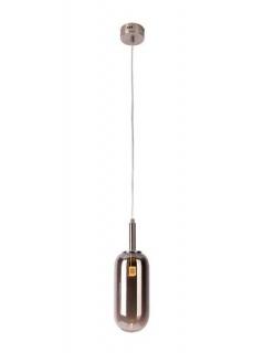 Candellux Ledea Fiuggi 50133214 lampa wisząca zwis 1x6W LED srebrna