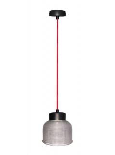 Candellux Ledea Liverpool 50101287 lampa wisząca zwis 1x40W E27 czarna