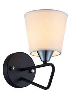 Candellux Ledea Morley 50401090 kinkiet lampa ścienna 1x60W E14 czarny