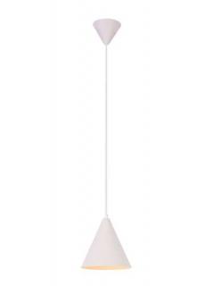 Candellux Ledea Voss 50101178 lampa wisząca zwis 1x40W E27 biała - wysyłka w 24h