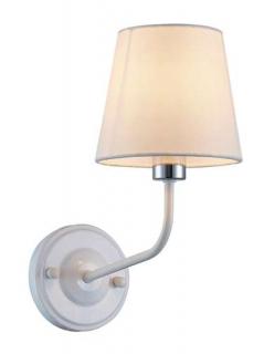 Candellux Ledea York 50401104 kinkiet lampa ścienna 1x60W E14 biały