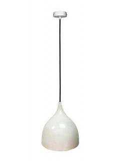 Candellux Ledea Ystad 50101269 lampa wisząca zwis 1x40W E27 biała