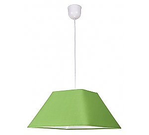 Candellux Robin 31-03263 lampa wisząca zwis 1x60W E27 biała/zielona