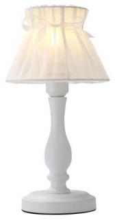 Candellux Zefir 41-73815 lampa stołowa lampka 1x40W E14 biały - wysyłka w 24h