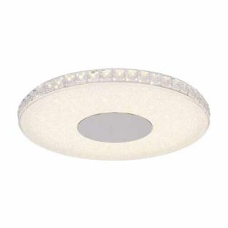 Globo Denni 49336-24R plafon lampa sufitowa 1x24W LED 4000K srebrny