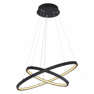 Globo Ralph 67192-42B lampa wisząca zwis 1x42W LED 3000K czarna