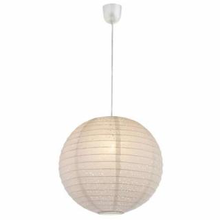 Globo Varys 16910 lampa wisząca zwis 1x60W E27 biała