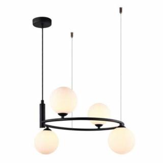 Italux Amily MDM3974/4BK lampa wisząca zwis 4x25W G9 czarna