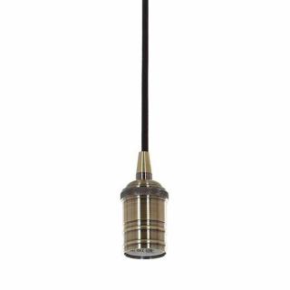 Italux Atrium DS-M-036 ANTIQUE BRASS lampa wisząca zwis 1x60W E27 antyczny brąz