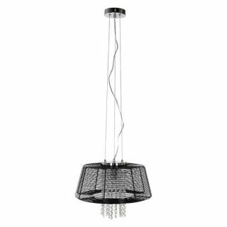 Italux Benjamin Lampa wisząca zwis 1x40W E14 chrom/czarna MDM1895-1 BK - wysyłka w 24h