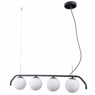 Italux Carimi PND-3300-4-BK lampa wisząca zwis 4x5W G9 czarny grafit