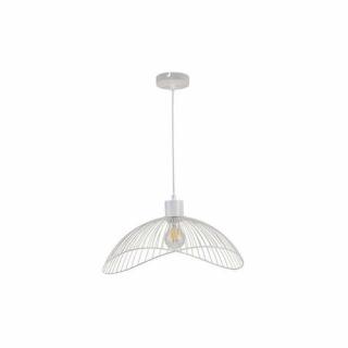 Italux Nunez PND-1702-1-L-W lampa wisząca zwis 1x40W E27 biała matowa