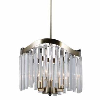 Italux Sabriga PND-44544-3 lampa wisząca zwis 3x40W E14 brąz antyczny