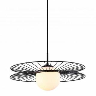 Italux Sandy MDM-4002/1 BK lampa wisząca zwis 1x40W E27 czarna