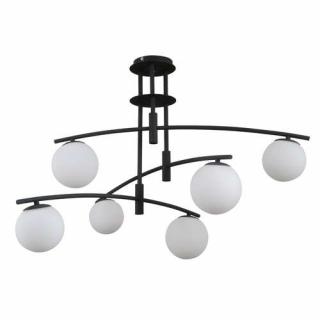 Italux Senai PND-31322-6A-SB lampa wisząca zwis 6x5W G9 biała/czarna - wysyłka w 24h