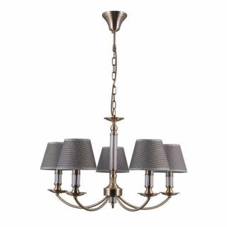 Italux Zanobi PND-43272-5 Lampa wisząca zwis oprawa 5x40W E14 brąz antyczny - wysyłka w 24h