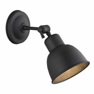 Kinkiet Argon Eufrat 3185 ruchomy lampa ścienna 1x60W E27 czarny - wysyłka w 24h