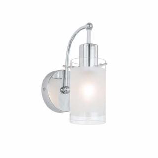 Kinkiet Italux Blend MBF9489/1 oprawa lampa ścienna 1x60W E27 chrom - wysyłka w 24h